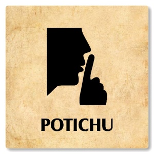 Potichu, 118x118mm, pergamen, Nevada